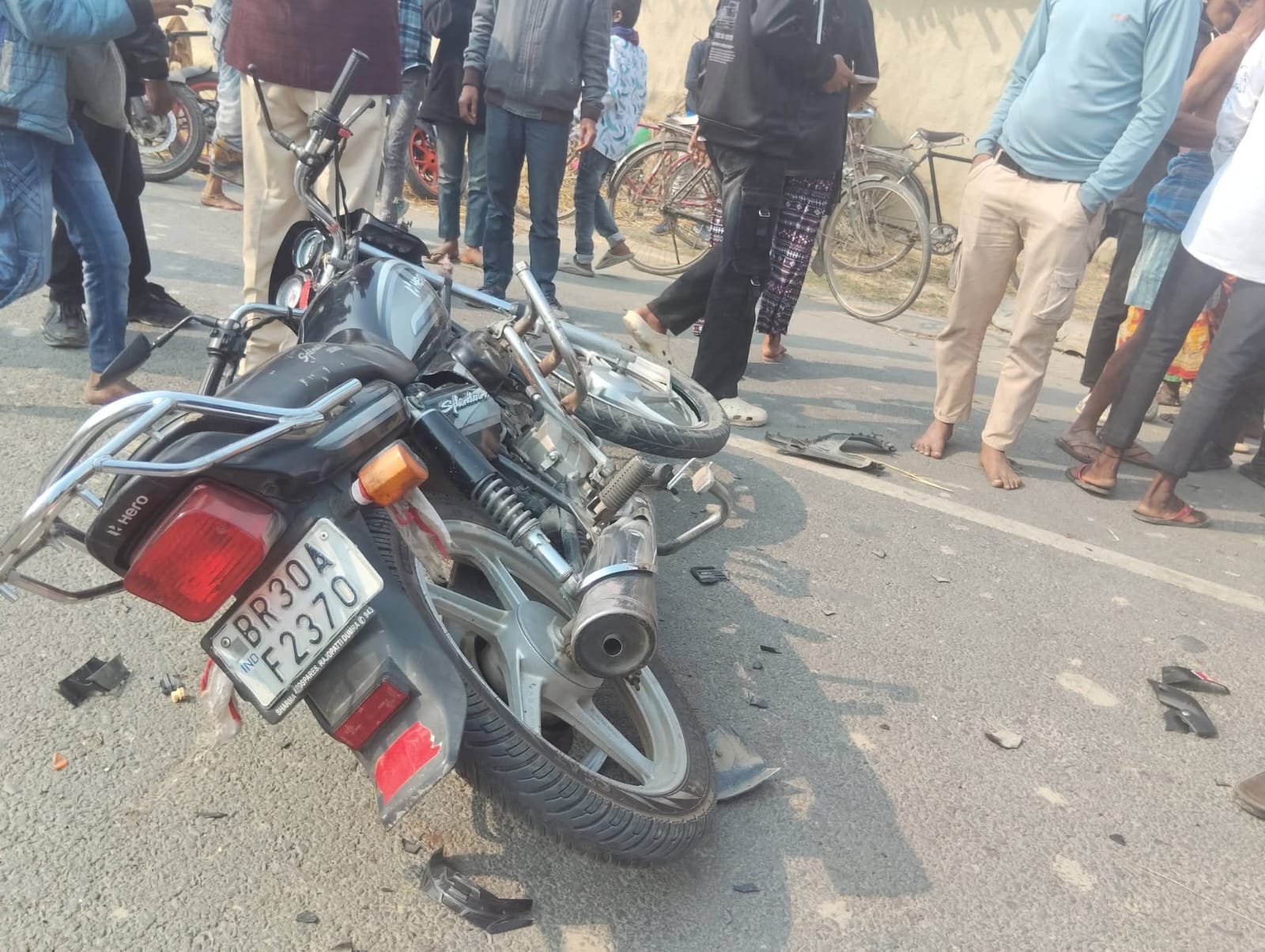 रौतहटमा दुई मोटरसाइकल एकआपसमा ठोकिदा दुई जनाको मृत्यु